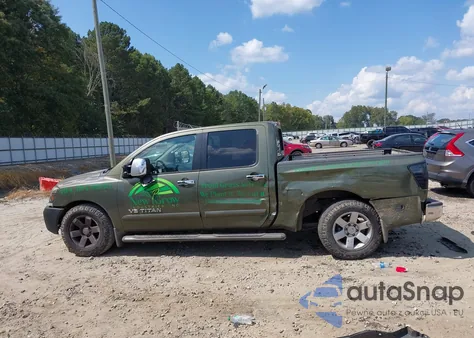 2005 Nissan Titan Le from USA, damaged, VIN 1N6BA07A05N520159